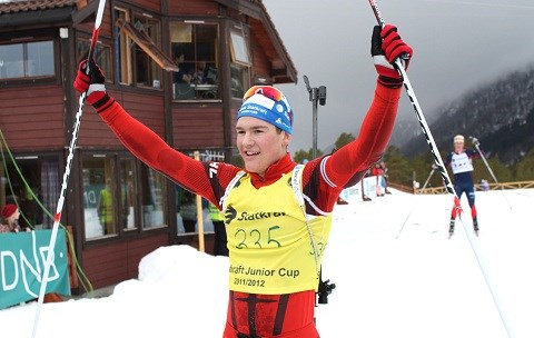 Johan Eirik Meland vann klasse M18. Foto: Magnus Aarre